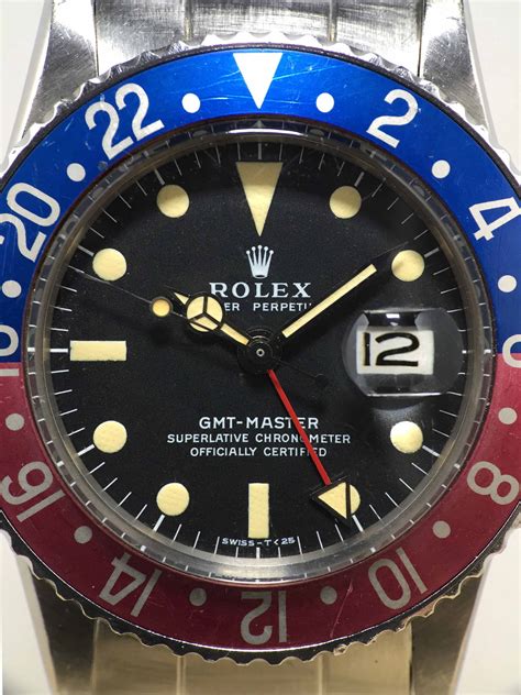 1972 rolex gmt 1675|Rolex gmt 1675 bezel.